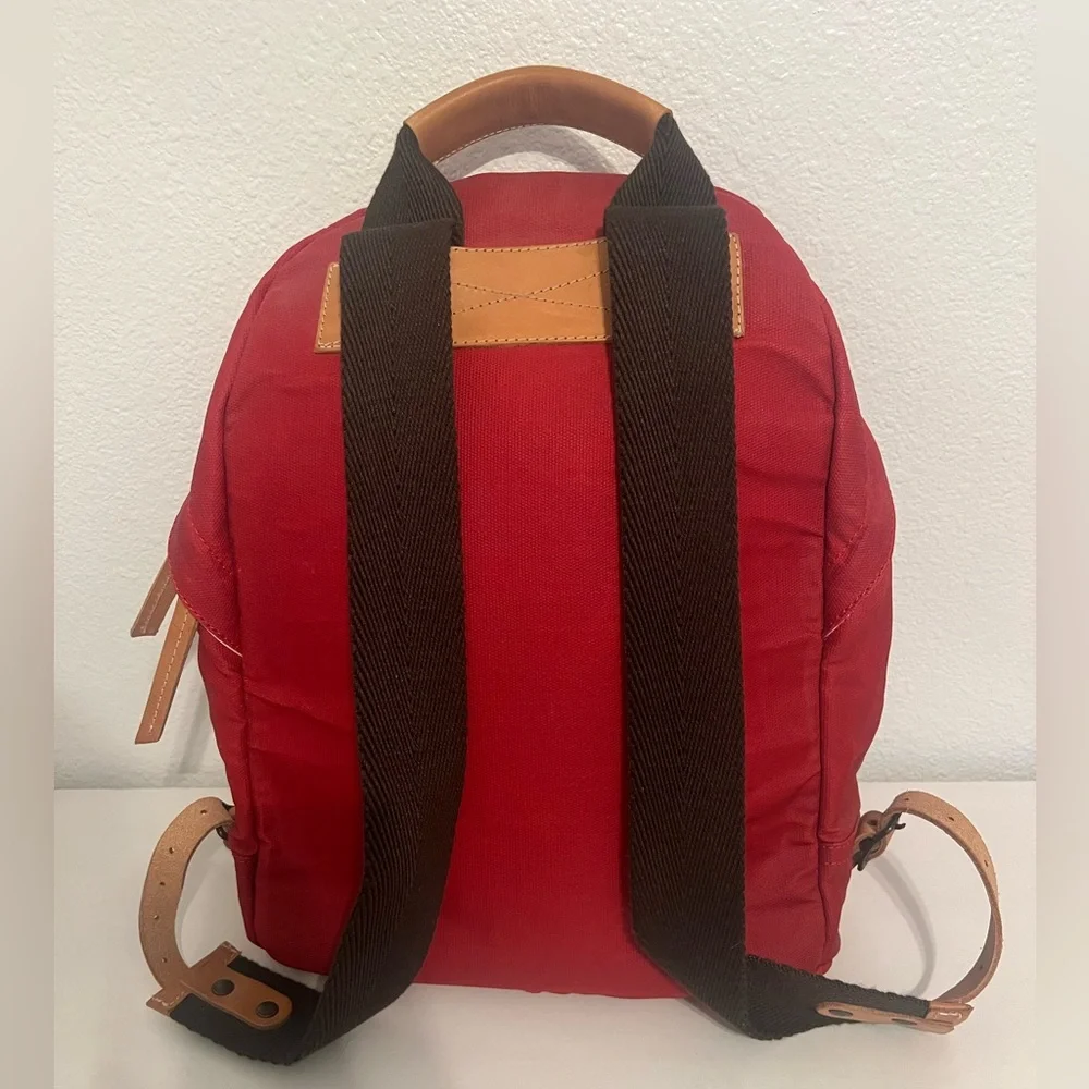Will Leather Goods Wax Coated Canvas Dome Backpack - Picture 2 of 4